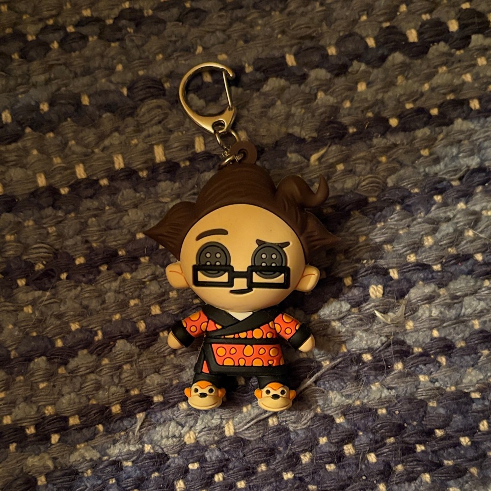 Coraline other father key chain
